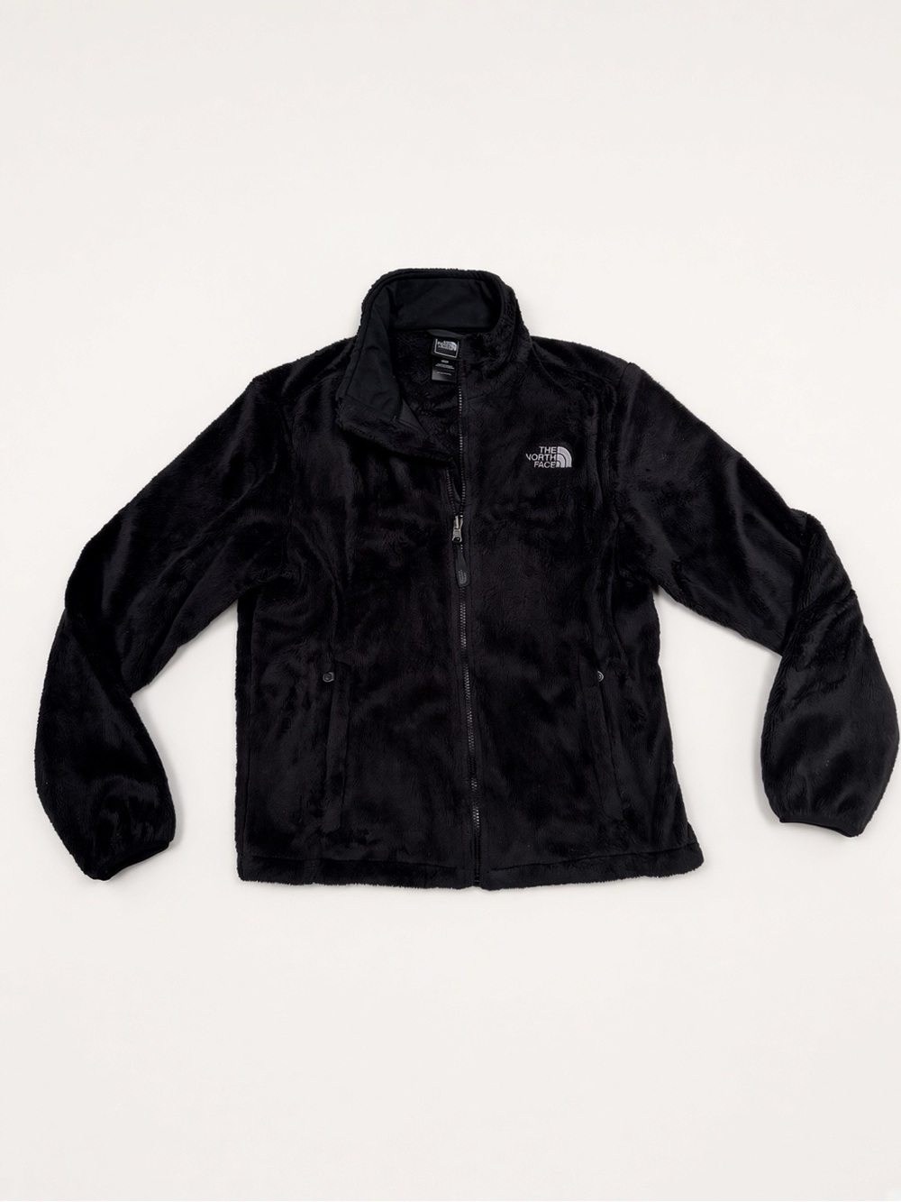 The North Face Black Fuzzy Fleece Full Zip Jacket Women’s M
